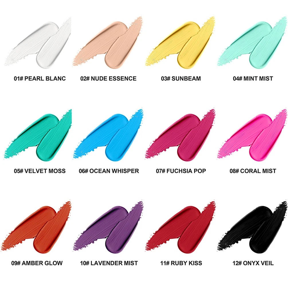 كريم الطلاء العلامة الخاصة طويلة الأمد للماء الجسم والوجه السيطرة على النفط خفيفة الوزن الطبيعية شعار مخصص ماكياج بالجملة نباتي #4