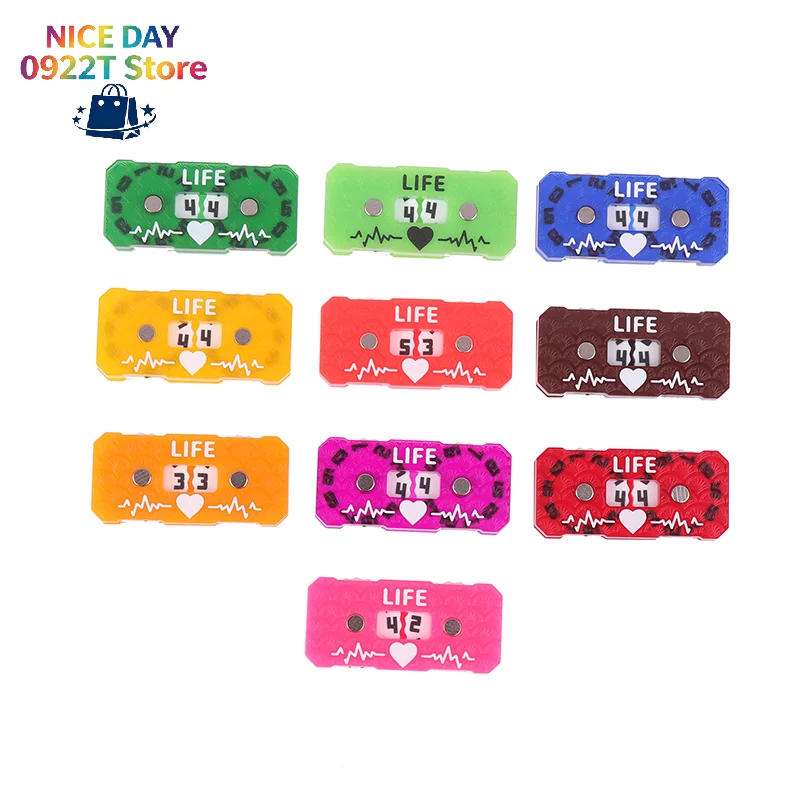 Random 41x20x9mm Wound Tracker 00-99 1 Tracker No Painting Requirement Life Tracker Board Game Counter@#X