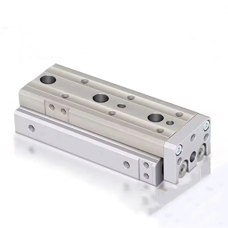 SMC Type Air Slide Table Dual Rod Rail Slide Air Pneumatic Cylinder MXQ6-10 MXQ8-20 MXQ12-30 MXQ16-40 MXQ20-50 MXQ25-75 100 125