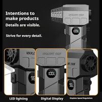 Ventilateur violent 200000 tr/min, aspirateur puissant, nettoyeur de poussière, charge de Type C, vents forts, 55m/s, Turbo Jet