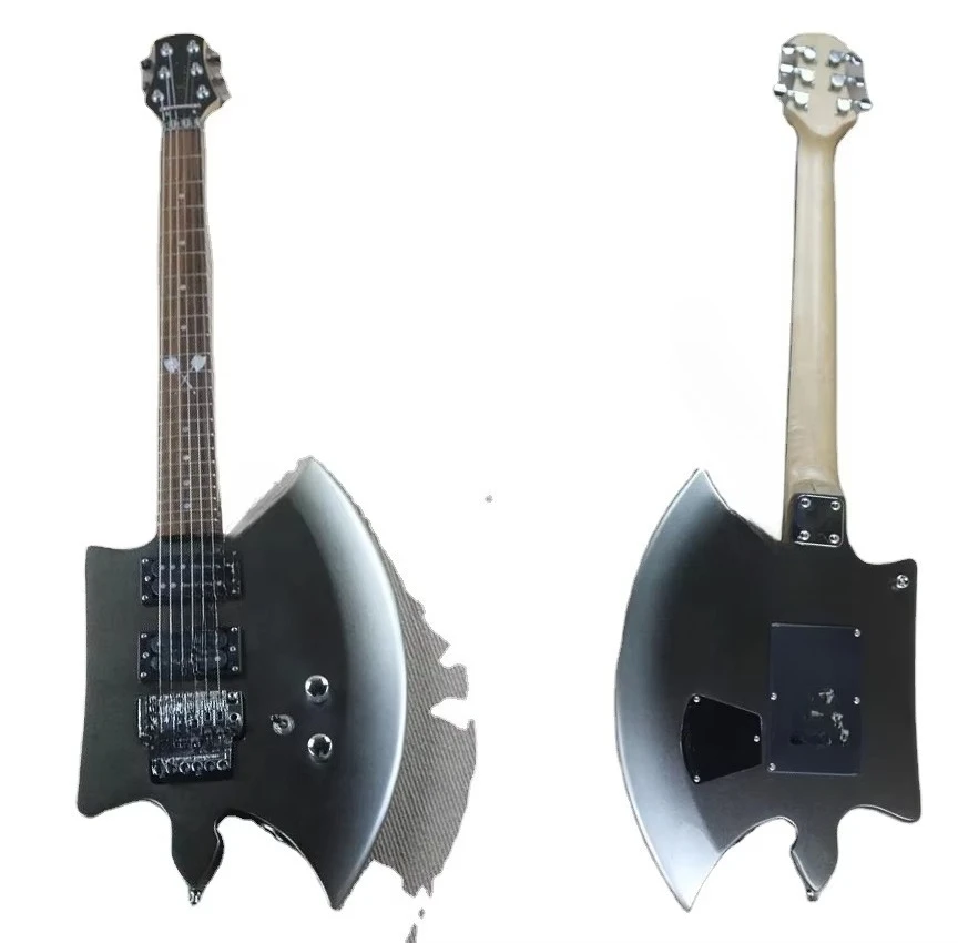 STLF Weifang 6 String Battleax Shape Electric Guitar