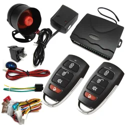 Anti-theft essential M802-8101 Car Security System Alarm Immobiliser Central Locking Shock Sensor Auto Accessories