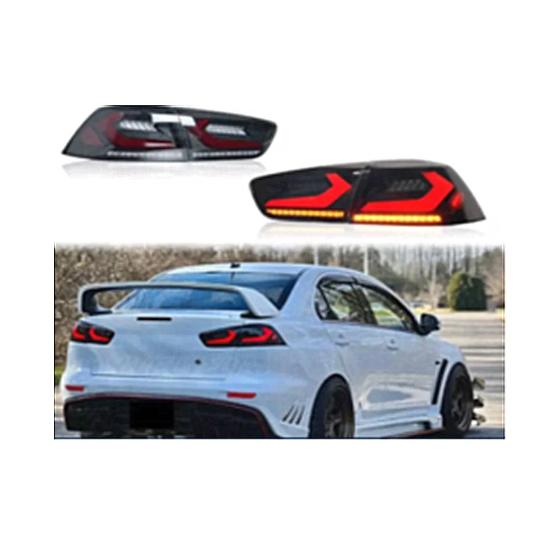 Lancer Accessories Led Taillights For Mitsubishi Lancer EX EVO 2008-2020  Upgrade Corvette Style Lancer Tail light