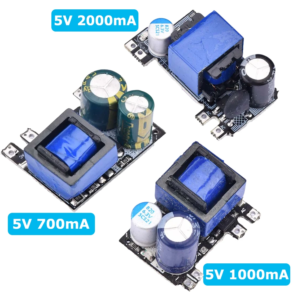 AC-DC 5V 700mA 1A 2A  Isolation Switching Power Supply Module AC-DC Power Supply Module Step-down Module