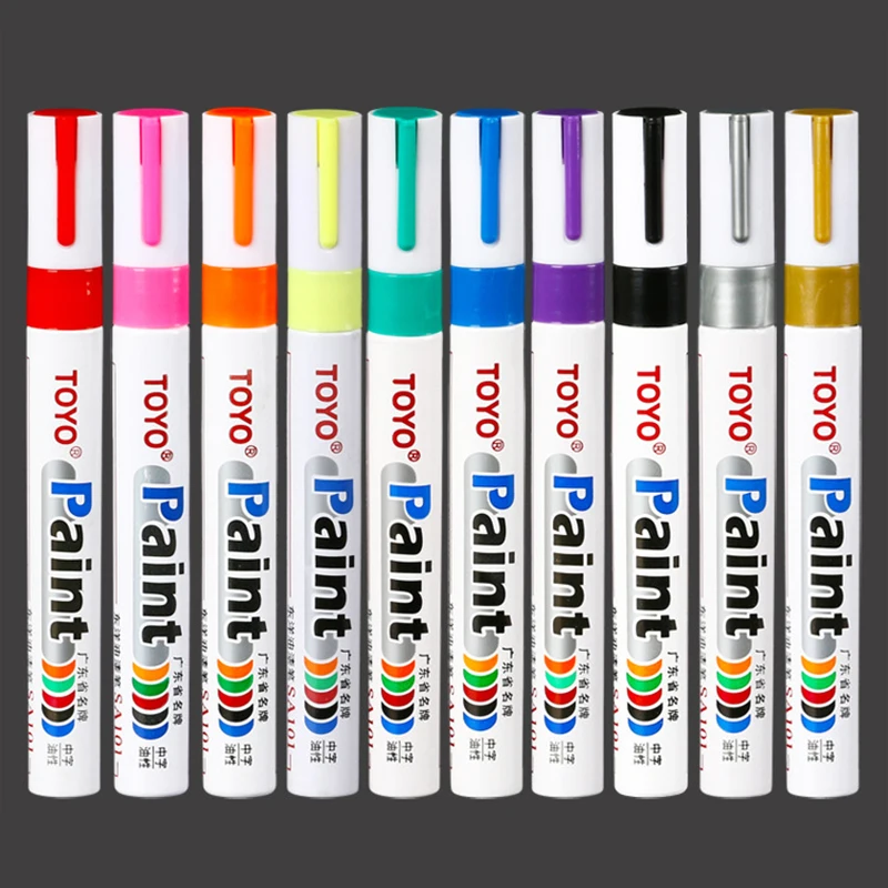 Car Scratch Repair Paint Pen Auto Touch Up Pens Scratches Fix Care Remover Car Vehicle Tyre Paint Marker DIY Pen Car Accessories