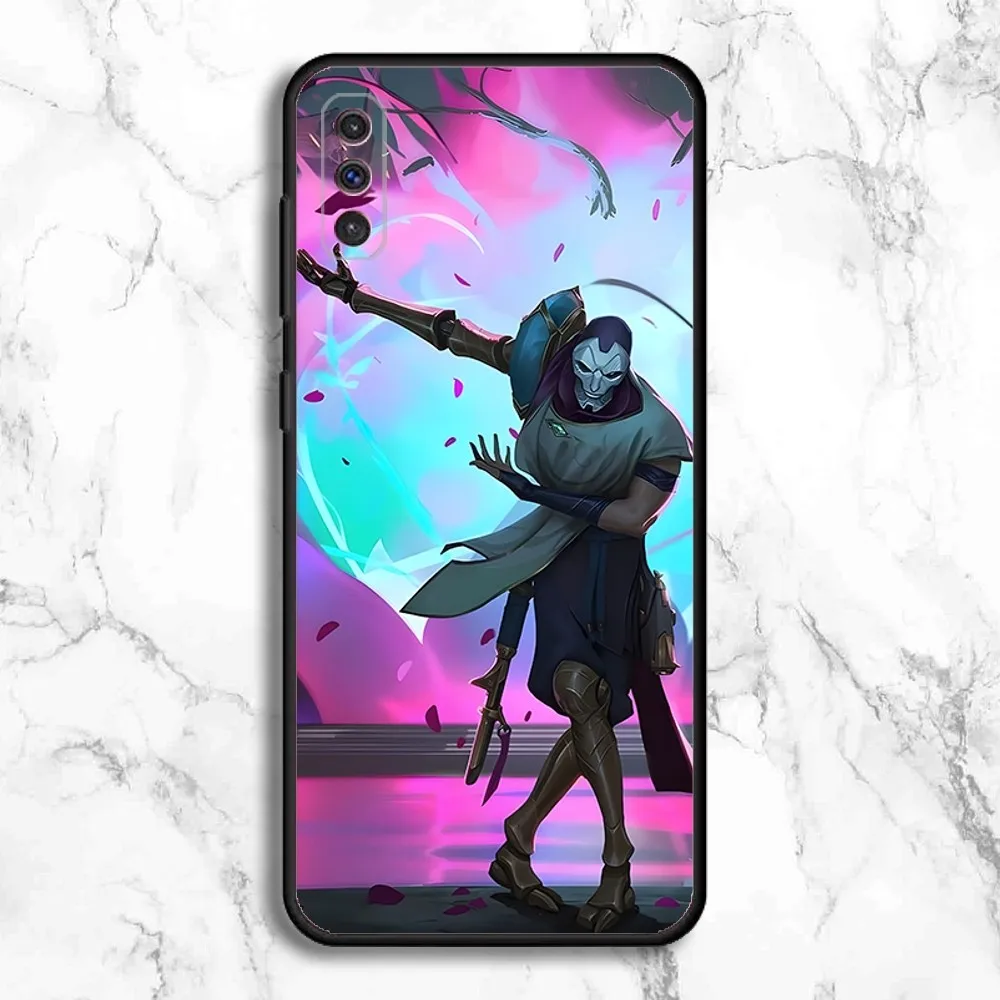 L-LOL K-Khada Jhin Virtuoso Phone Case For Samsung Galaxy A13,A21s,A22,A31,A32,A52,A53,A71,A80,A91 Soft Black Phone Cover