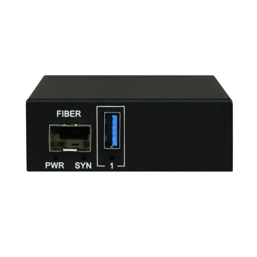 USB3.0/2.0 melalui Fiber Optic Extender USB Fiber Extender