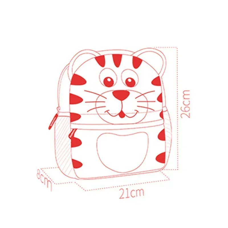 New 3D Children School Bags Kids Backpacks Kindergarten Cartoon Animal Toddle Kids Backpack Fashion Travel Outdoor Bags