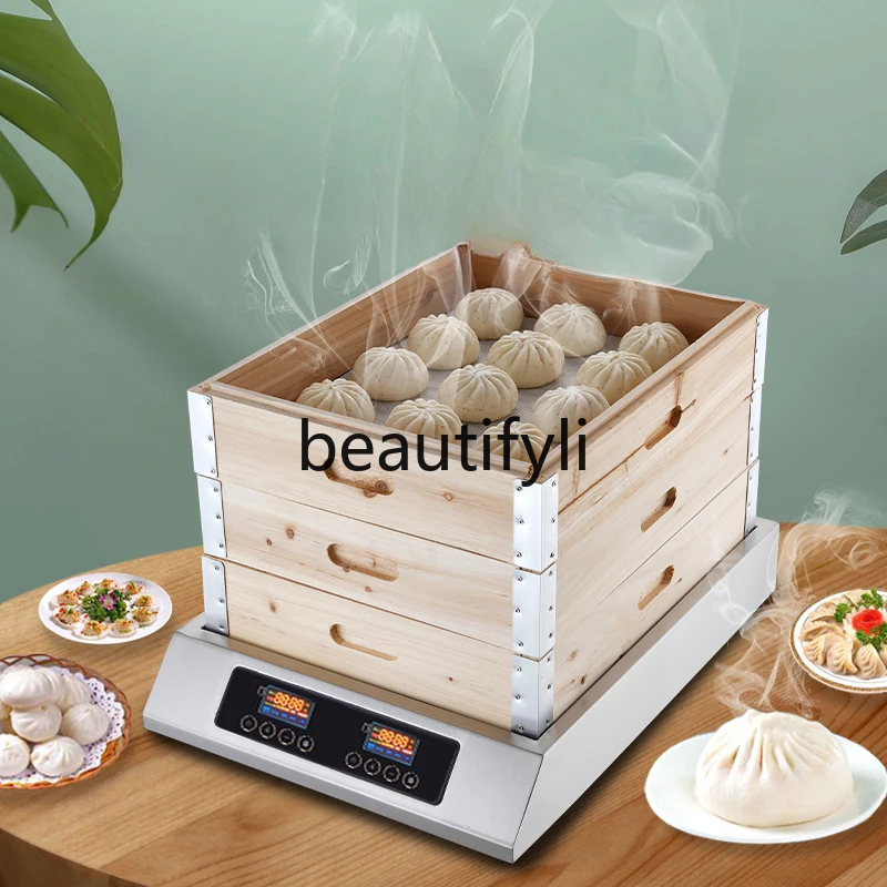 

Electric Steamer Multifunctional Breakfast Shop Steamer Desktop Integrated Intelligent Steamer