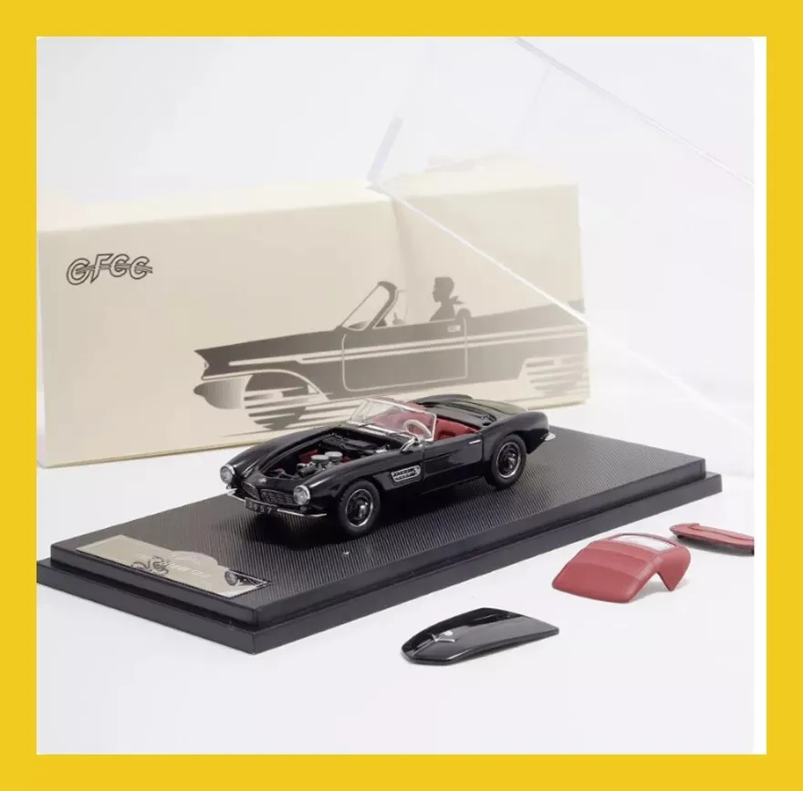 GFCC 1957 507 SOFT TOP + MOTOR Modelo Coche Negro 1/64