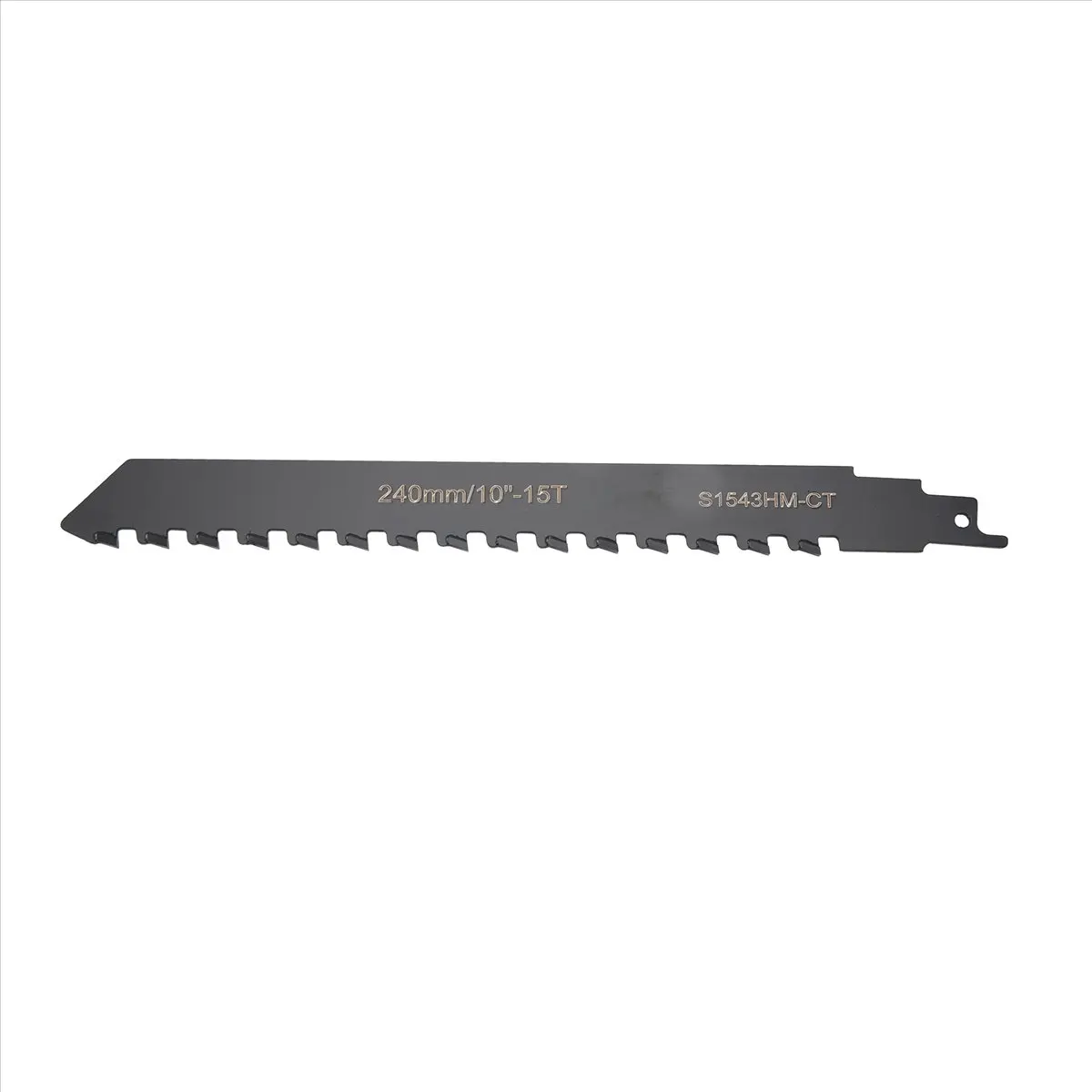 A75K Reciprocating Saw Blade Carbide for Cutting Porous Concrete, Fibre Cement, Brick 240mm/9.45inch