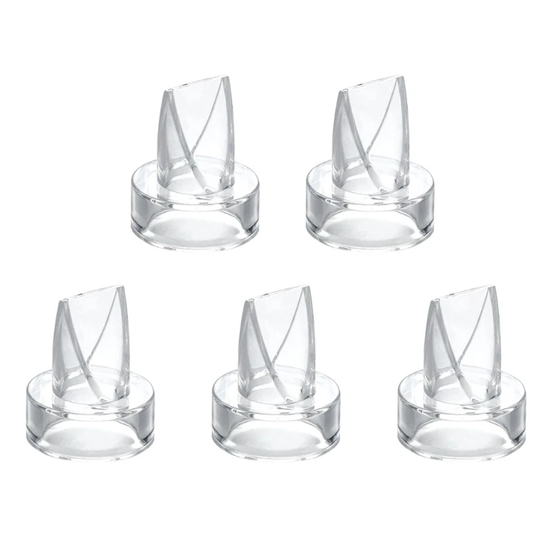 

5 Pcs Silicone Duckbill Valves Electric Breastpump Parts Baby Feeding Nipple Replacement Accessories