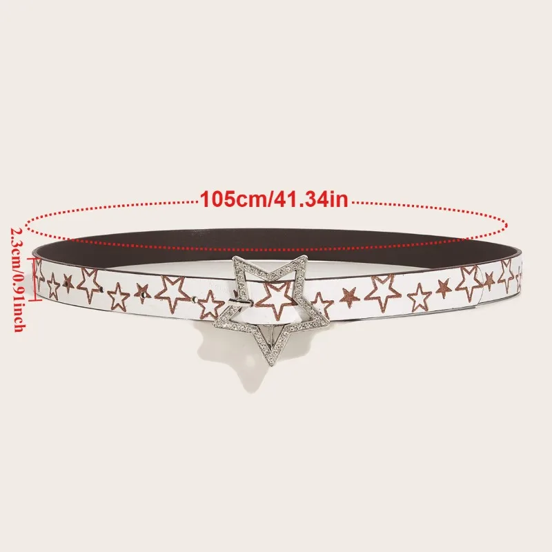 Women's American Retro Y2K Belt Waist Belt Fashion Creative Waistband for Traveling Birthday Party Skirts luxury belt