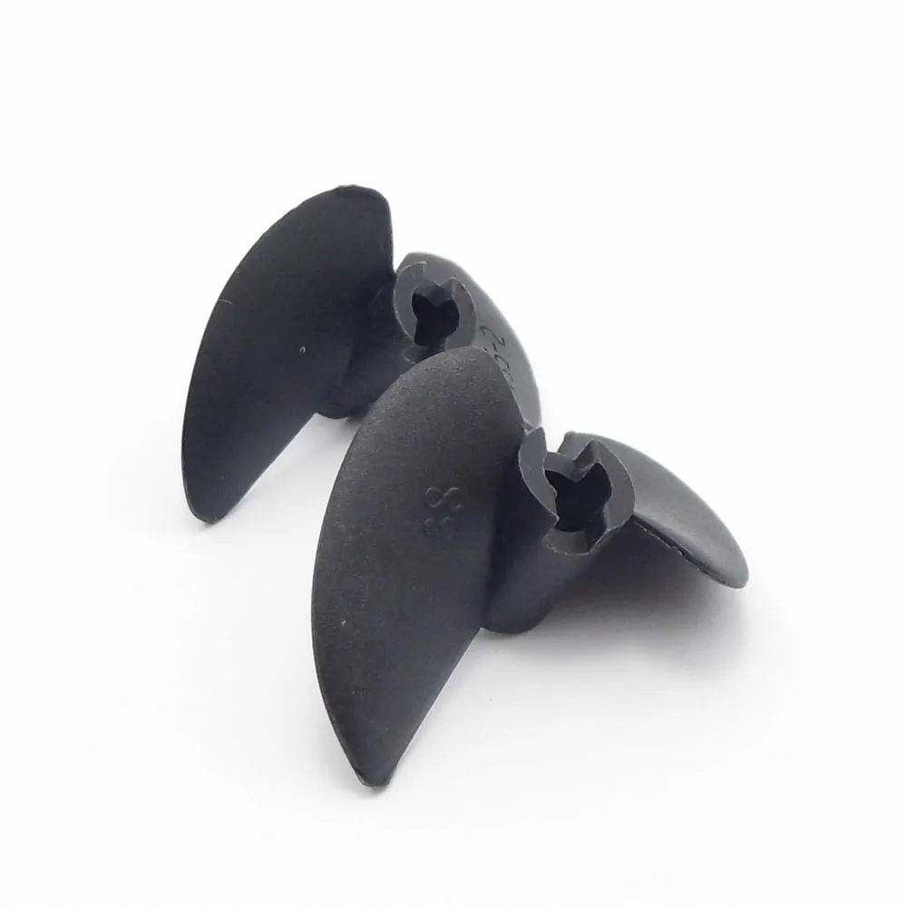 2PCS RC Boat Propeller 30mm 32mm 35mm 40mm 45mm 3.175mm 1/8\