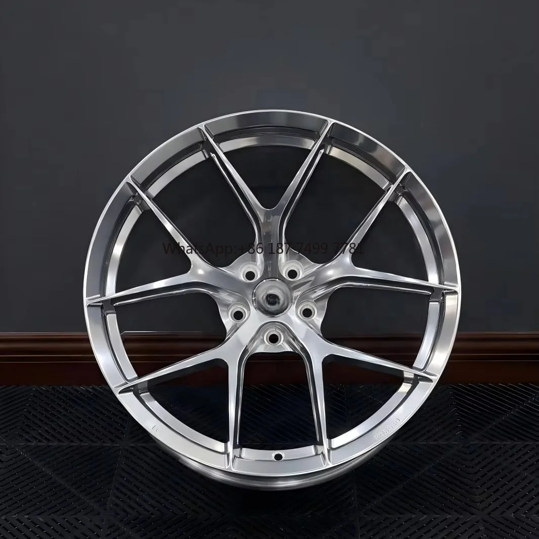

Forged Deep Concave Wheel Fitments Wheels 22 21 20 19 Customize Rim Color High Polished 5 Spokes Light Weight Forged Rims