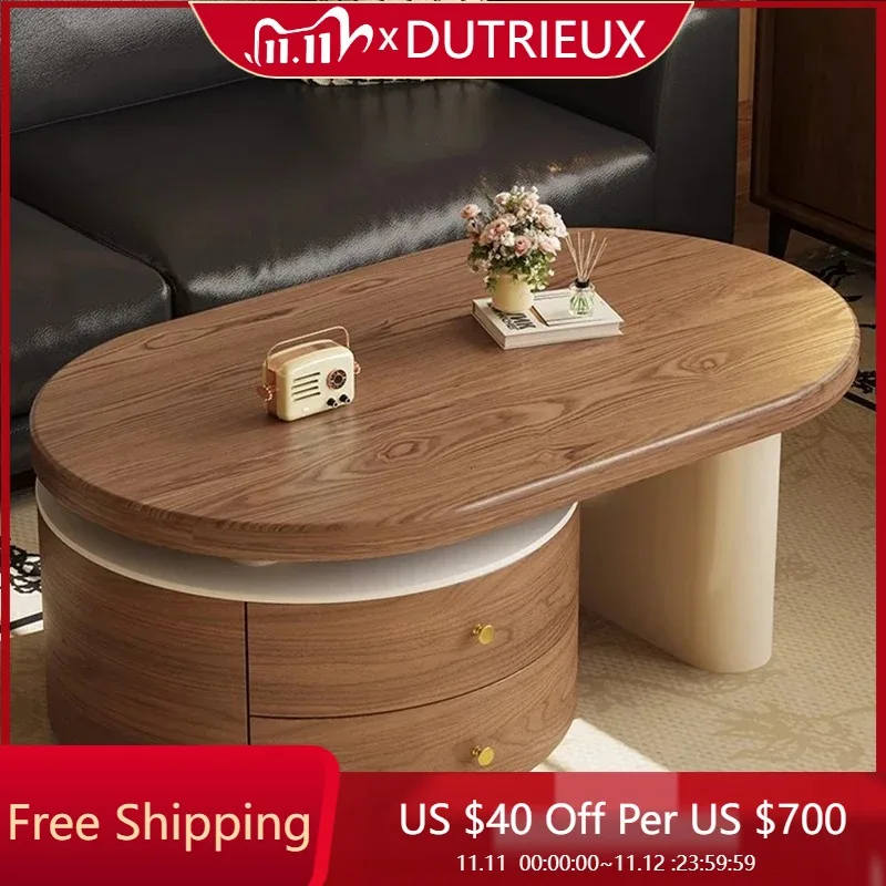 

Standing Luxury Coffee Table Aesthetic Trendy Coffee Tables Modern Coffee Tables Wooden Safe Mesas Bajas Ornaments Home Decor
