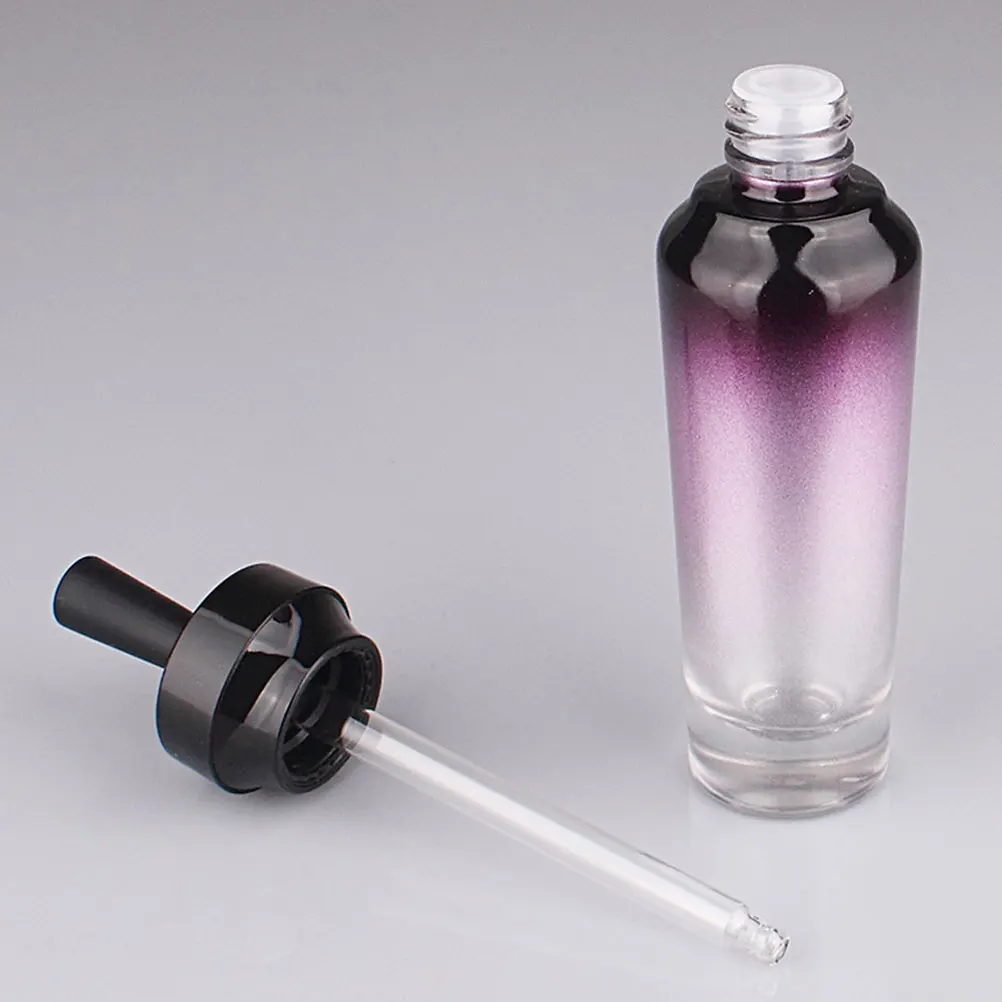 

2Pcs Glass Dropper Bottles Essential Oil Dispenser Small Refillable Containers Perfume Sample Bottle Travel Glass