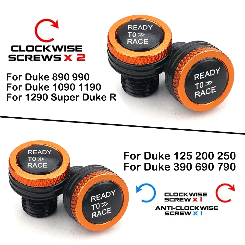 

Motorcycle Parts Mirror Hole Plug Caps For KTM Duke 390 1290 790 890 690 1090 1190 990 125 250 Duke1290 Duke390 Duke690 Duke790