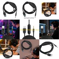 U55B Universal Gaming Sound Wire USB Sound Enhancement Technology 3.5mm Gold Plate Connectors Design