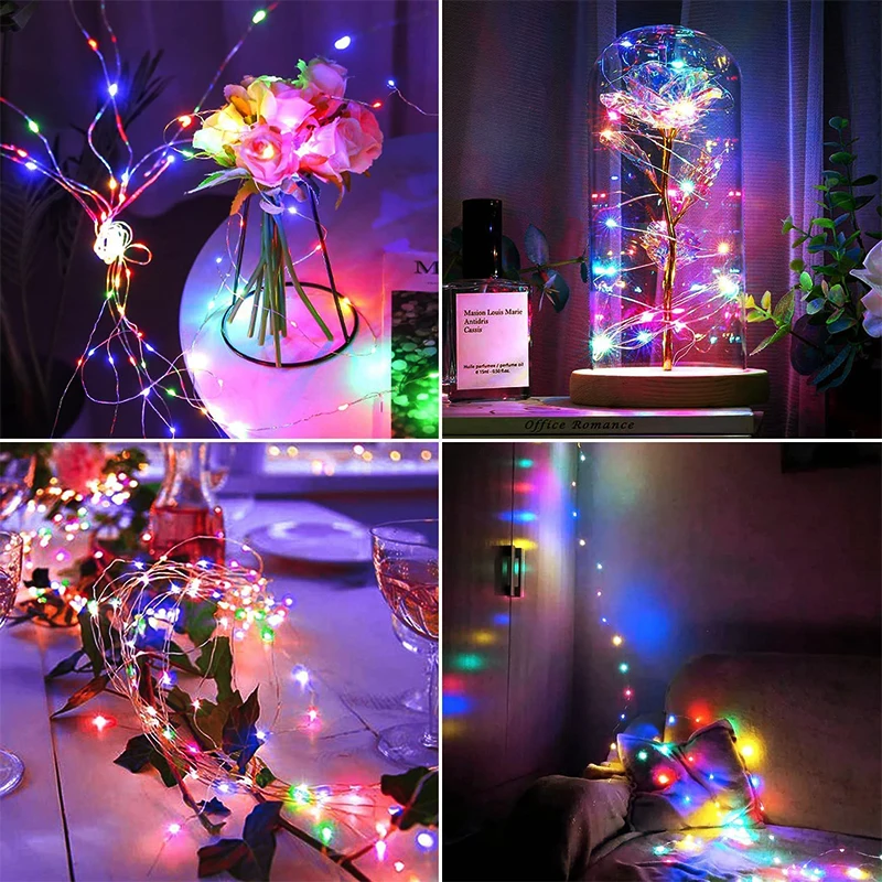 32M 300LED Solar LED String Lights Outdoor Waterproof Festoon Garden Decor Christmas Fairy Garland String Lights