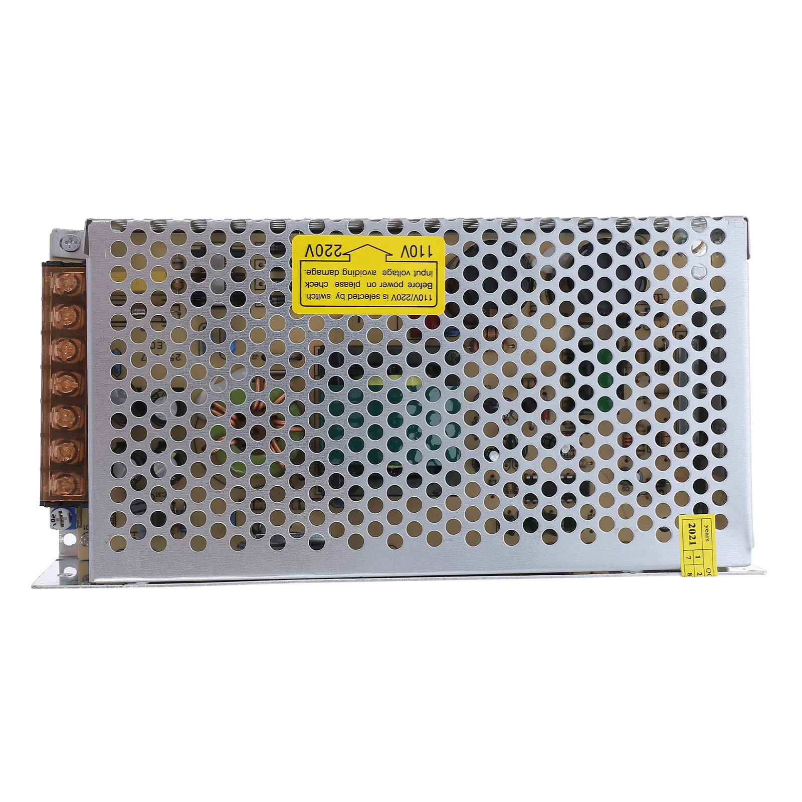 

Universal 5V 20a 100W Regulated Power Supply Professional Metal Iron Power Adapter for LED Light Bar Monitor Converter