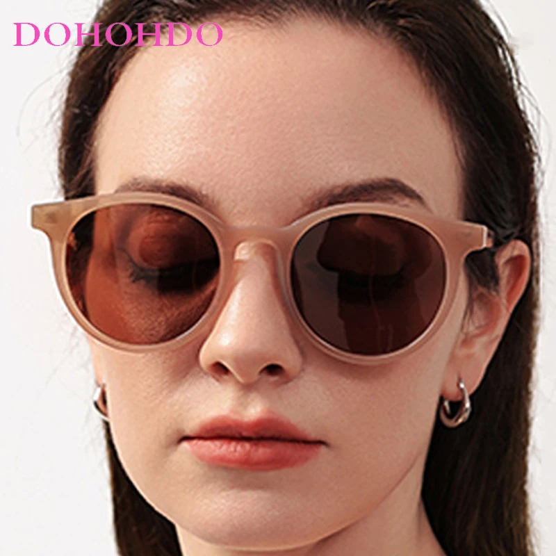 

Luxury Designer Round Frame Women Sunglasses Retro Classic Men Sunglass Outdoor Shade Travel Eyewear Ladies Lentes Mujer UV400