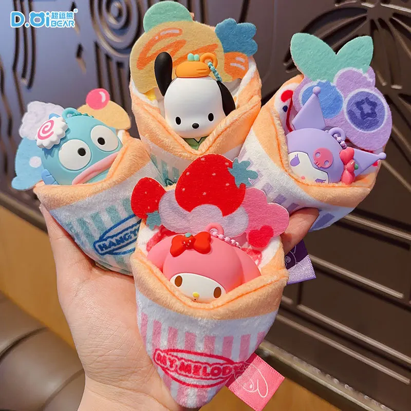 سلسلة مفاتيح كارتون كورومي ماي ميلودي كريب هدية لطيفة للزوجين حقيبة كاواي ساحرة للفتيات ملحقات مطابقة أفضل صديق #1