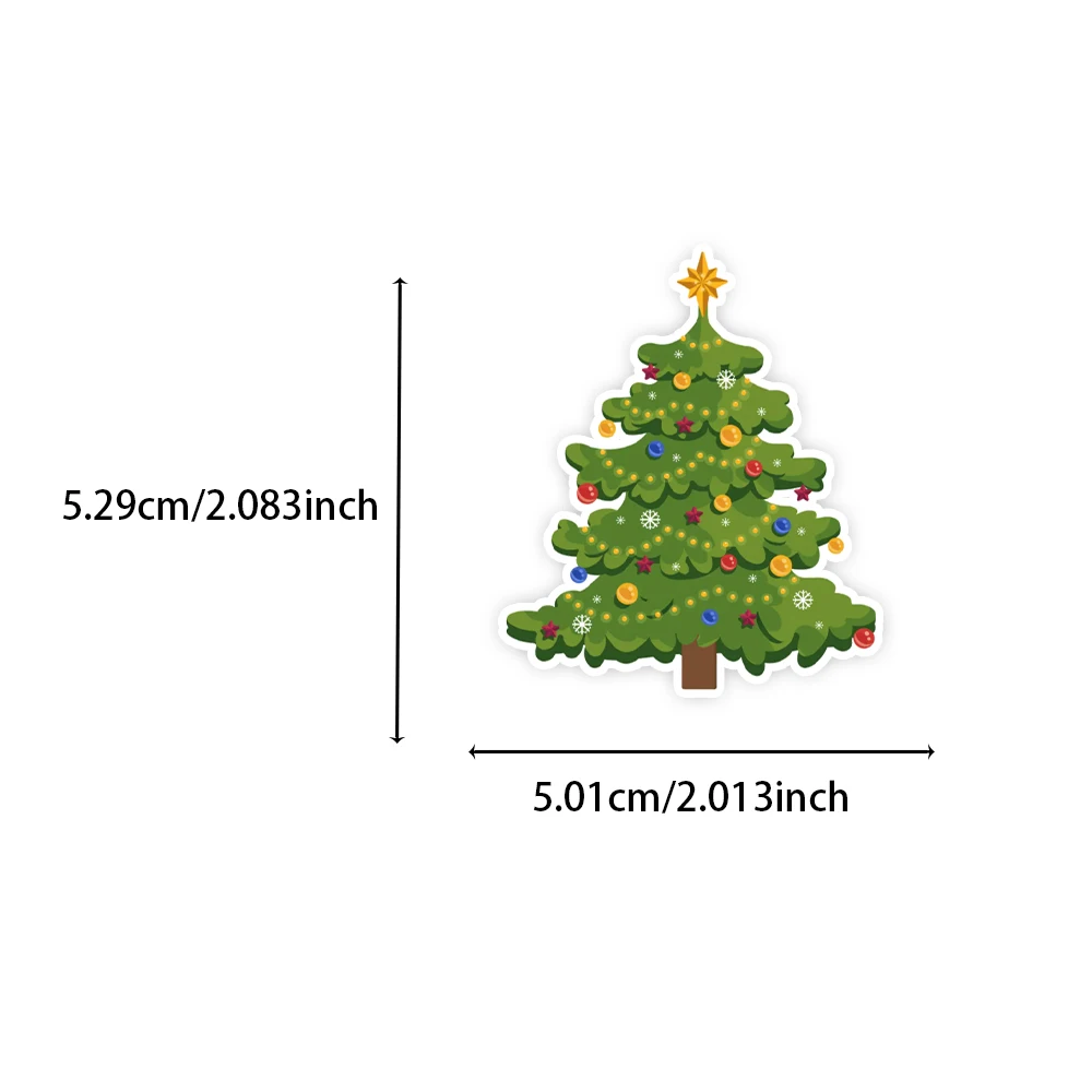 50/100 個漫画クリスマス非重複落書きステッカーノートブック荷物電話ケース DIY スクーター防水ステッカー