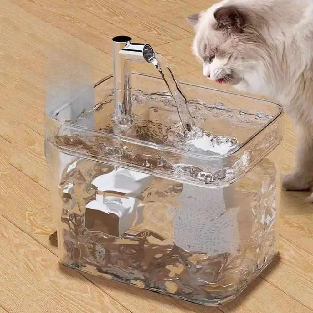 15L Cat Water Dispenser USB or Plug in Automatic Pet Water Dispenser Smart Water Dispenser Cat and Dog Water Dispenser