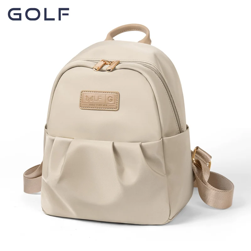 GOLF Backpack  Light Luxury Elegant Women\'s Small Backpack Retro Classic Women\'s Bag Fashion Commuter Bag Mini backpack