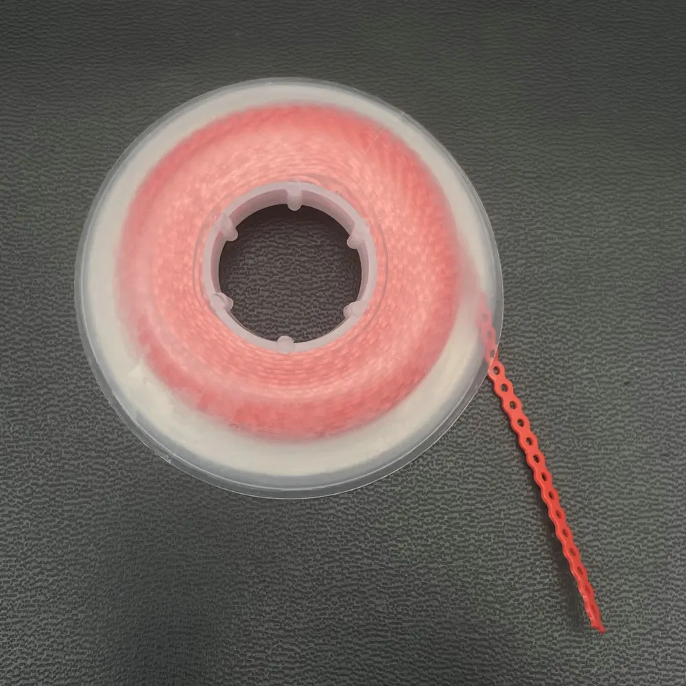 Dental Kieferorthopädische Ligatur Krawatten Dental Elastische Bänder für Klammern Zahnspangen Dental Ligatur Krawatte Dental Material