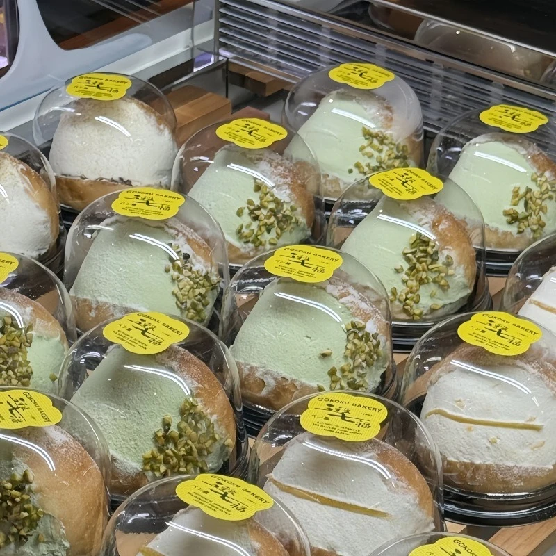 Transparent Semi-circular Packaging Boxes Pastry Mousse Bread Wrapping Case Dessert Strawberry Cake Package Box Bakeware