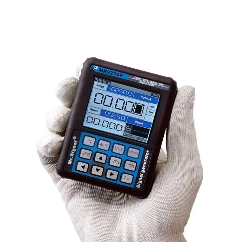 BoMaSMR9270P 4-20mA Generator Calibration Current Voltage Signal Pressure Transmitter USB Port Rechargeable