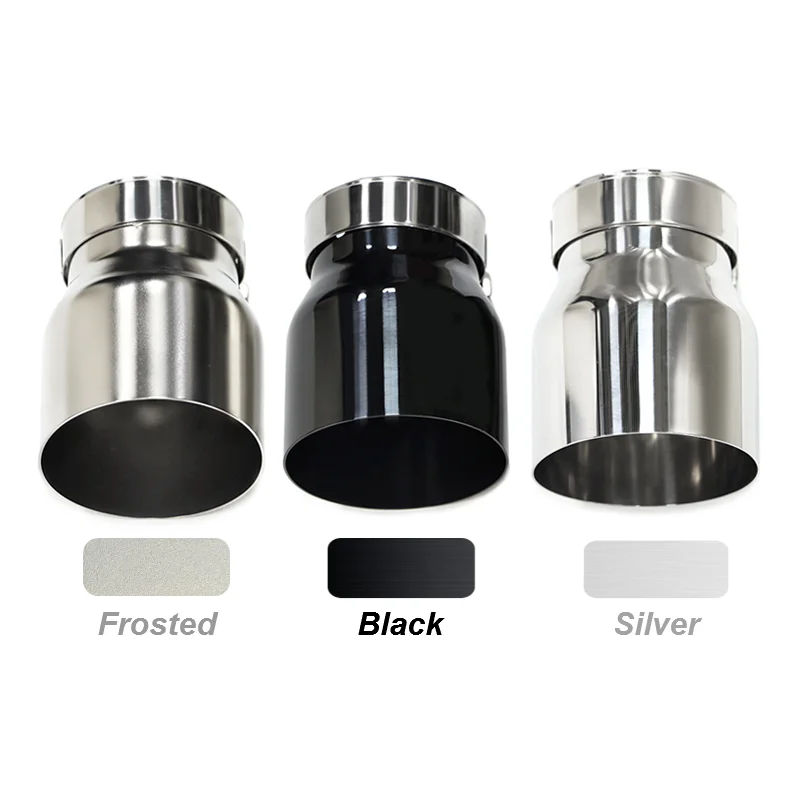 2pcs/lot Stainless Steel Exhaust Tip Tailpipe For BMW G22 G26 420i 430i G20 G21 320i 330i Exhaust System Slip On Nozzle view 3