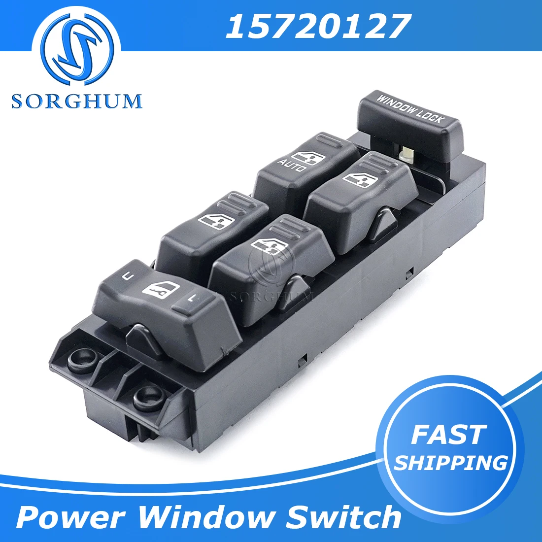 

15720127 Electric Power Window Switch Button For Chevrolet Escalade Avalanche Suburban Tahoe Silverado Sierra 15062650 19259961