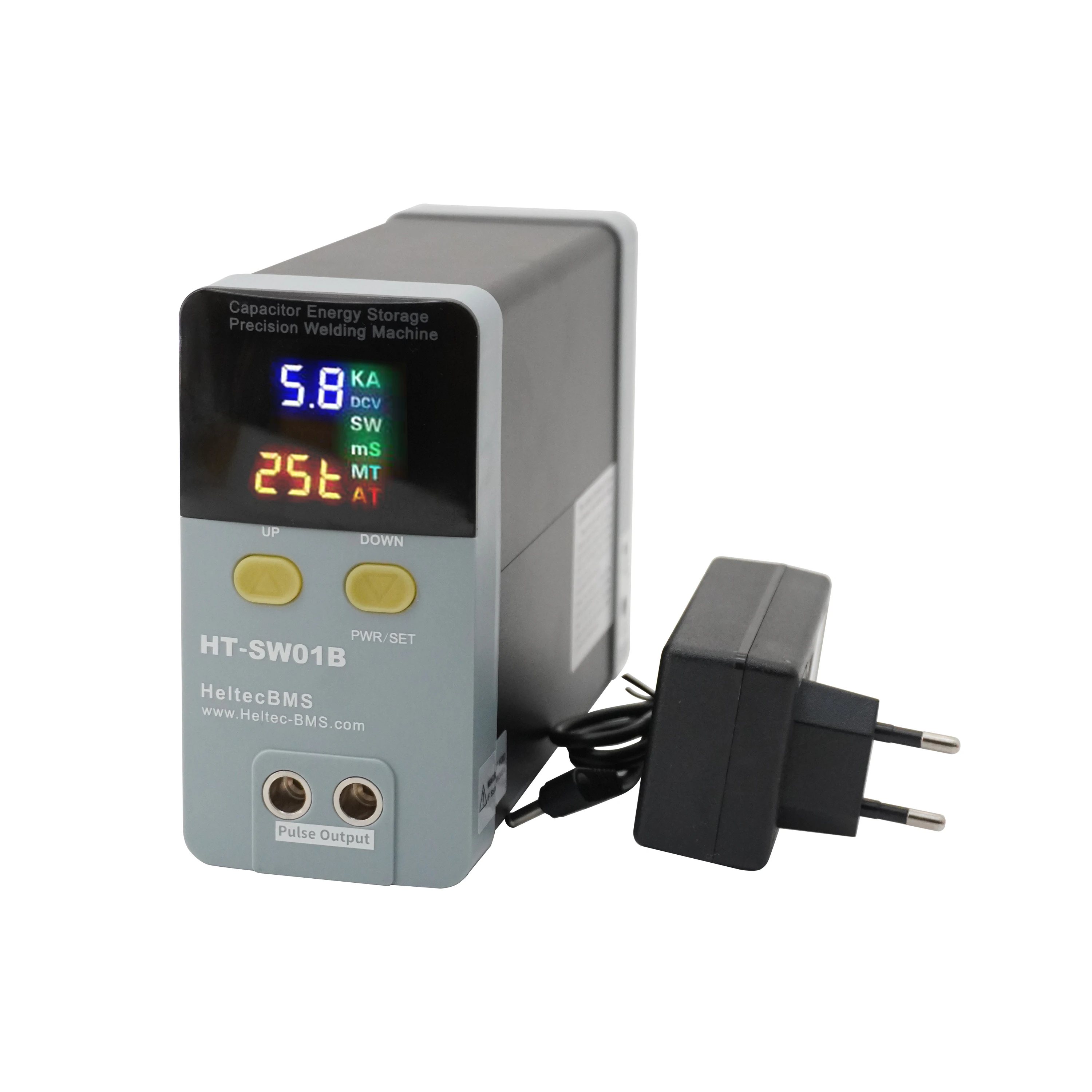 Nieuwe Heltec 11.6kw Draagbare Kleine Vlek Lasser/Condensator Opslag Batterij Puntlassen Machine Led Digitaal Display 0.3Mm Dikte