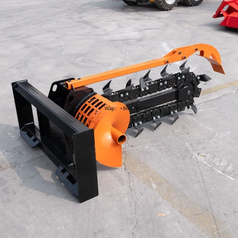 

Agricultural Machine Farm Parts Trencher Parts Skid Steer Attachment Trencher