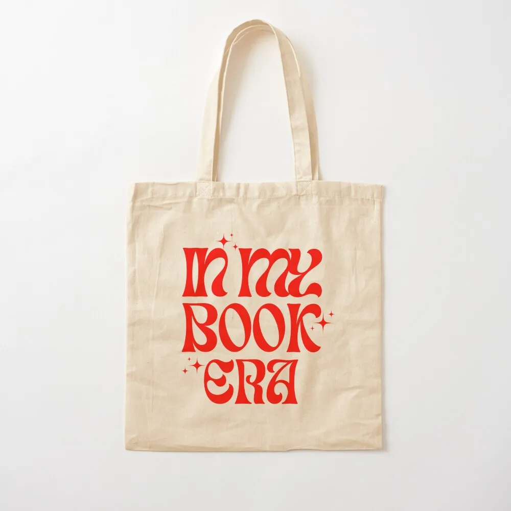 In My Book Era - Fun Book Lover Phrase Tote Bag Eco bag personalized tote cute pouch bag Lady bags
