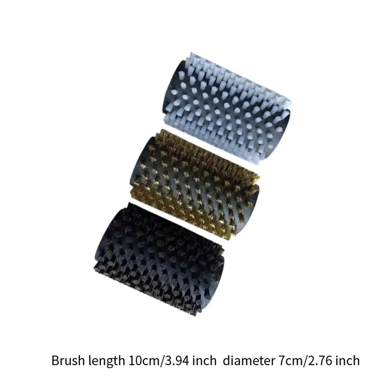 

Ski Board Waxing Kit Nylon Copper Wire Horsehair Brushes Set Compact Ski Maintenance Equipment for Snowboard