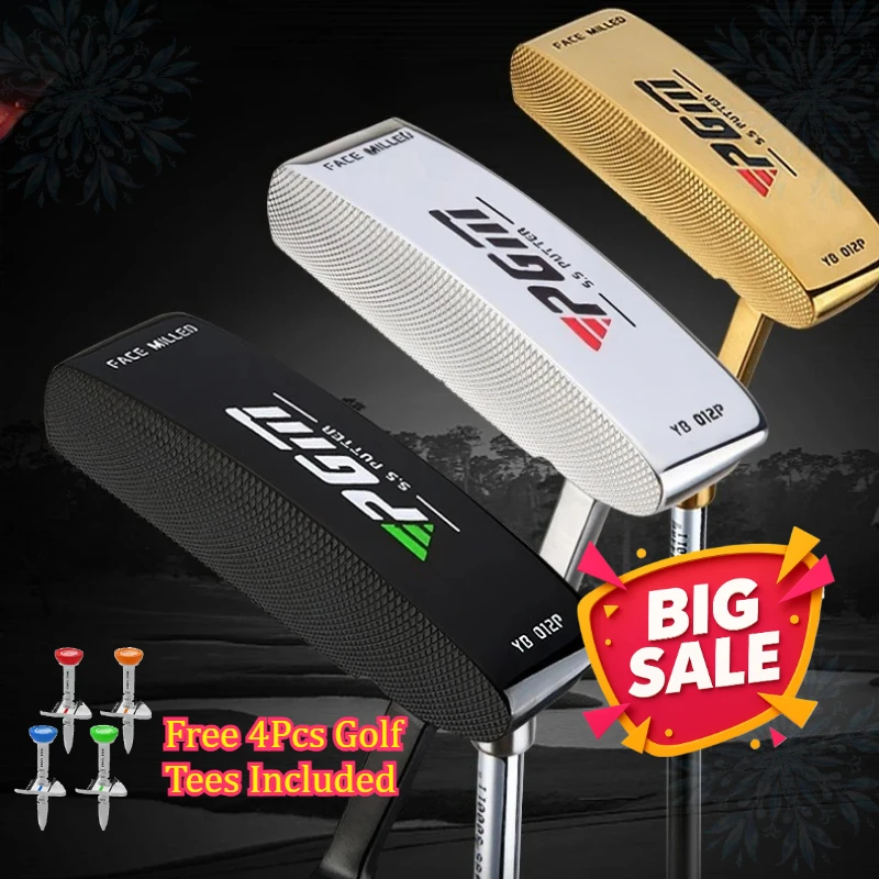 2026 New Single Left‑Hand Golf Putter for Men Women Steel Shaft Stainless Steel Head Beginner Training Practice Club TUG027