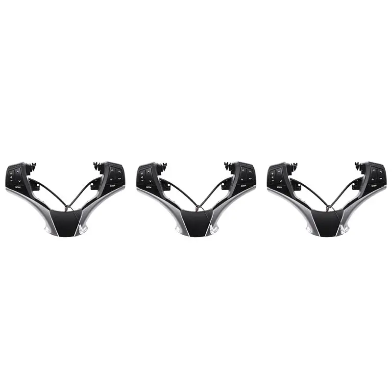 

3X Audio Control Switch 84250-0D120 84250-0D120-E0 Multifunctional Steering Wheel Fit For Toyota Yaris 2013-2016 10 Key