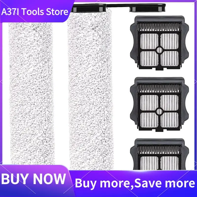 

Replacement Brush Rollers And HEPA Filters For Tineco Floor ONE S5/Floor One S5 Pro 2/ S5 Extreme Smart Vacuum Cleaner-[A37I]