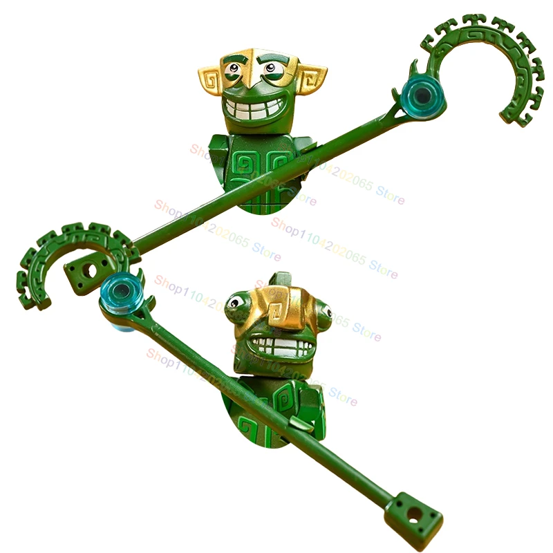 

MOC Guardian Barrier Beast Chniese Movie Comic Assembling Scene Building Block Action Figures Toy for Children Gift TM07-1TM07-2