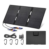 Foldable Solar Panel 10w 15w 30w 40w 60w Solar Panels Type-c +usb Port 5v 12v 18v Portable Solar Panel for Camping