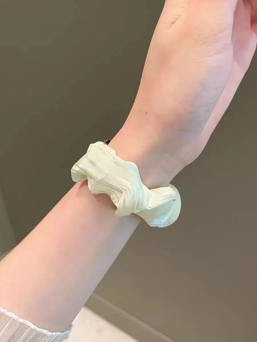 20 22mm cinturino elastico per Samsung Galaxy Watch 6 3 4 5 43/47mm 41/45mm Active Fabric Scrunchie Loop 40/44mm per Amazfit GTR Band