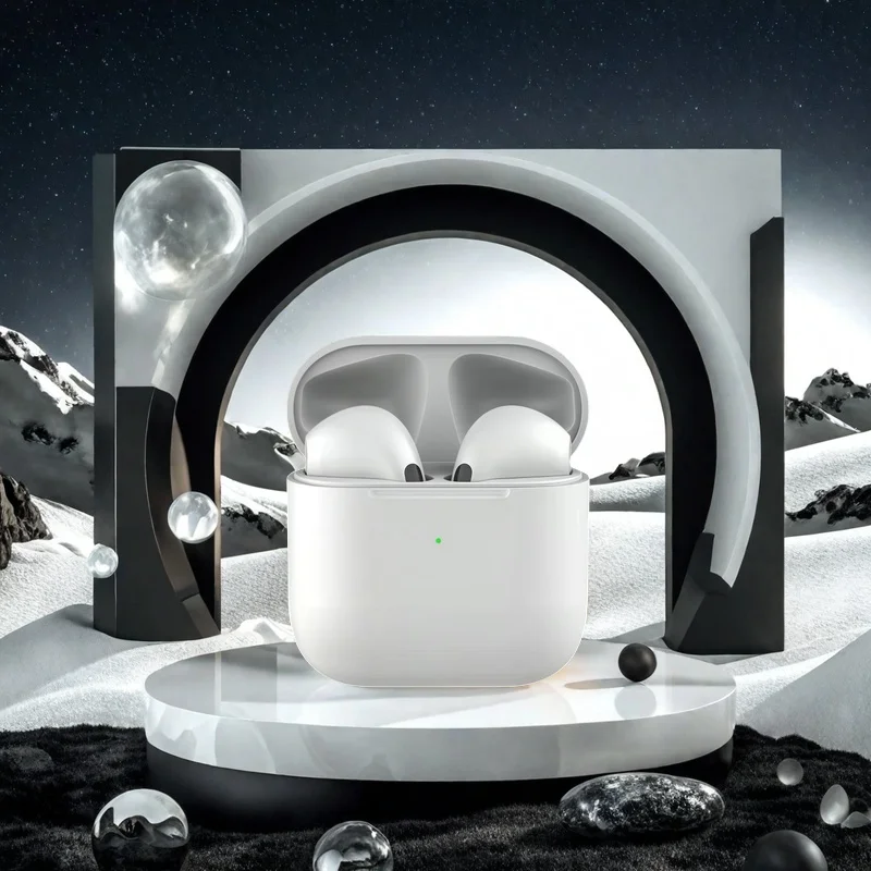 New Little Fourth Generation Bluetooth Earphones Half In Ear Long Range TWS True Wireless Earphones apply to smartphones