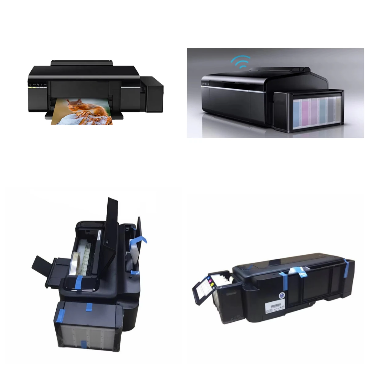 

2026 New MIDA Wholesale A4 Size Digital Printing Inkjet Printer L130 4 Colors Sublimation Printer