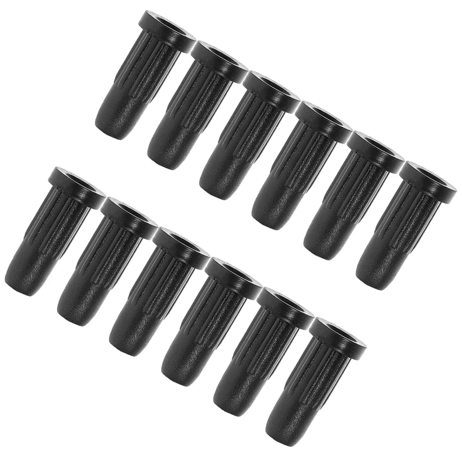 30Pcs Furniture Stem Sleeve Replacement Plastic Caster Stem Socket Inserts Chair Wheel Socket Office Caster Insert