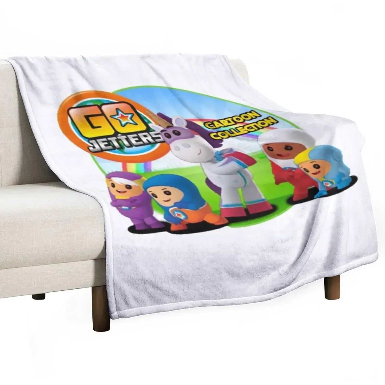 Go Jetters Throw Blanket Sofa Quilt Moving Luxury Blankets Sofas Of Decoration Luxury Thicken Flannels Blankets