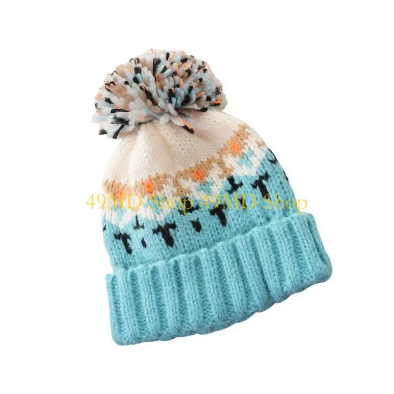 49md-gorro-con-pompones-calido-y-elegante-para-mujer-y-nina-punto-grueso-gorro-gorros-invierno-para-clima-frio